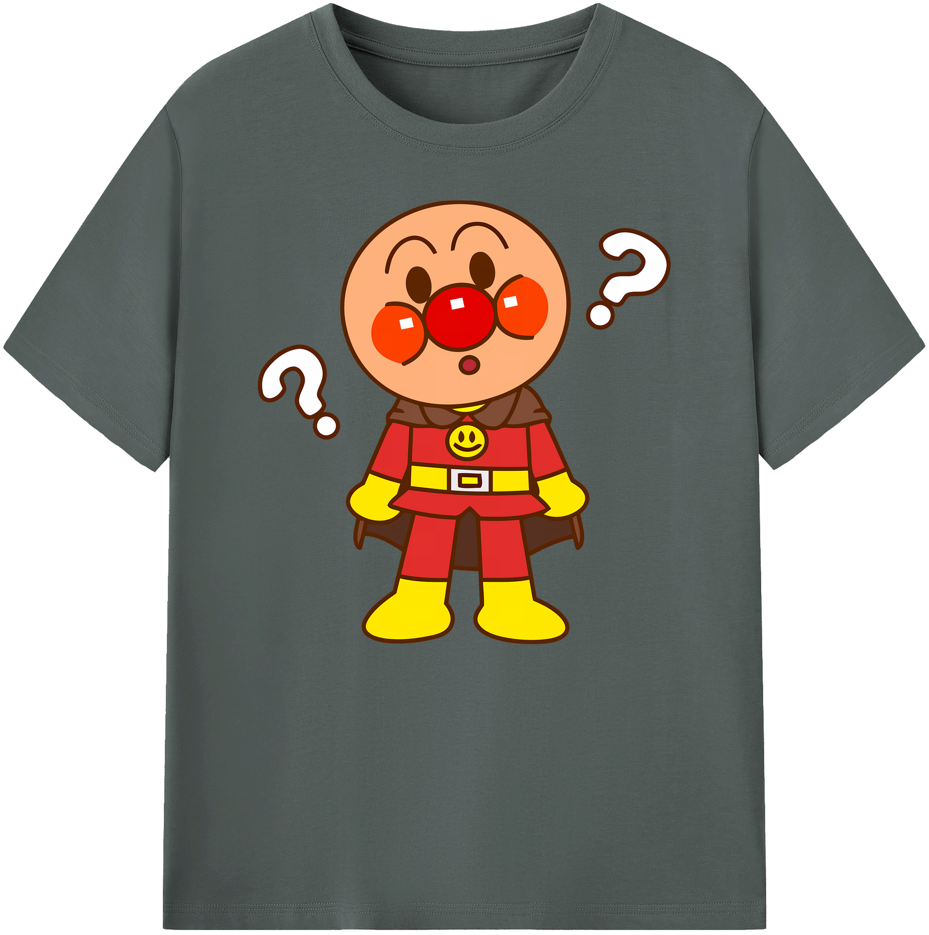 （画像用） アンパンマン Anpanman 綿100％ メンズ半袖Tシャツ｜肌触りやわらか＆通気性